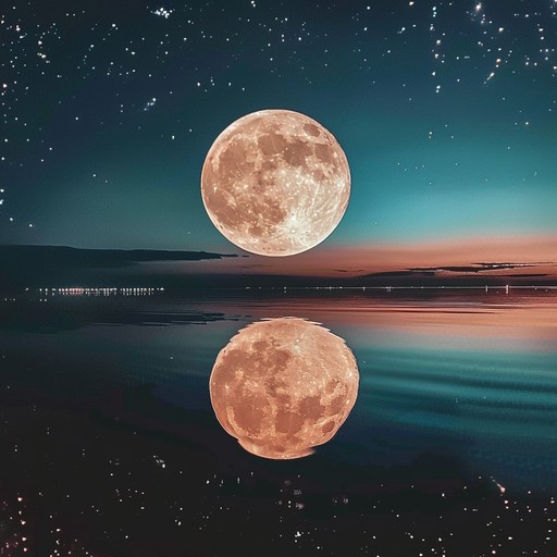 Moon Flection Free Starry Night Sky Image - Night, Sky, Moon | Download at StockCake