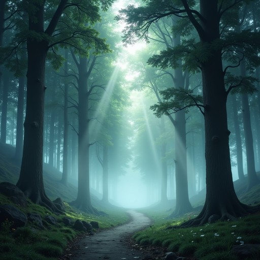 Free Mystical Forest Path Image - Forest, Misty, Fog | Download at ...