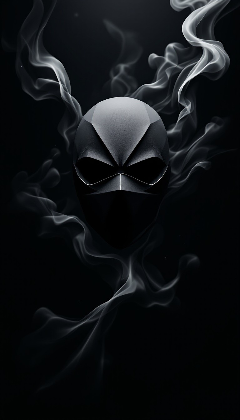 Ninso Mask Free Mysterious Ninja Mask Image - Ninja, Mask, Geometric | Download at ...