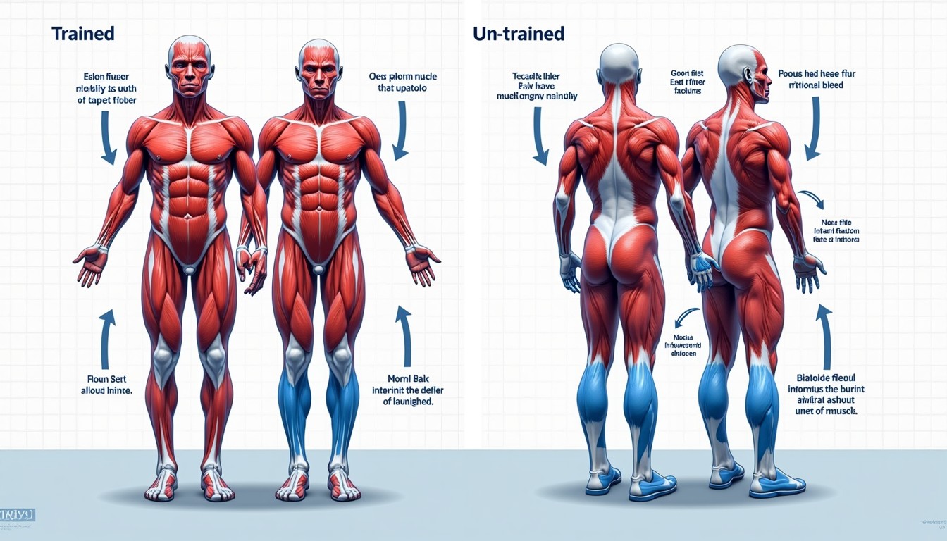 Free Trained vs. Untrained Image - Muscles, Anatomy, Physique ...