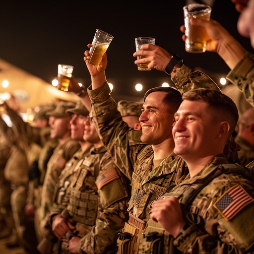 Free Soldiers Celebrating Together Image - Military, Celebration ...