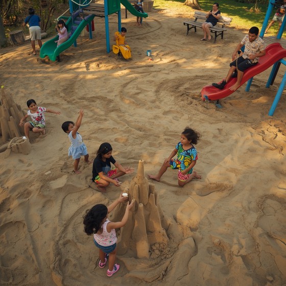 Free Childhood Sandy Adventures Image - Playground, Children, Sand ...