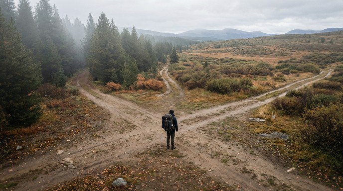 Free Choose Your Path Image - Crossroads, Traveler, Hiker | Download at ...