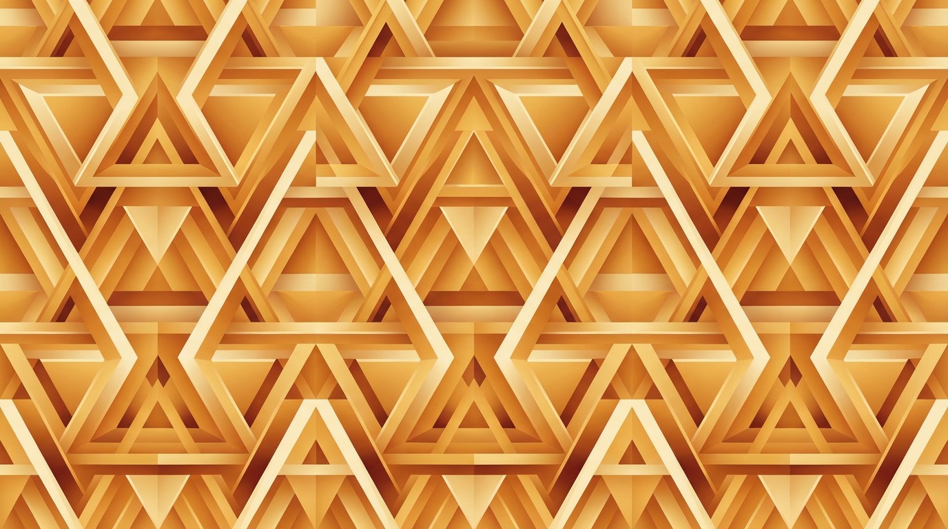 Free Caramel Geometric Pattern Image - Geometric, Triangular, Hexagonal ...