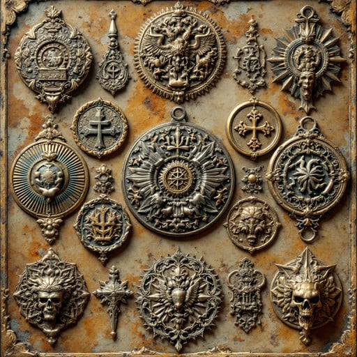 Free Ancient Bronze Medallions Image | Download at StockCake