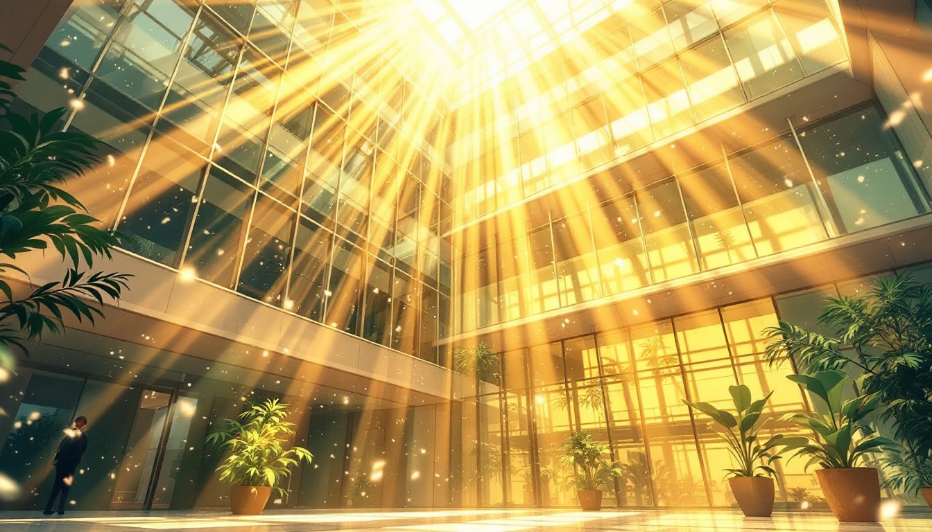 Sol Atrium Free Sunlit Atrium Paradise Image - Atrium, Sunbeams, Architecture ...
