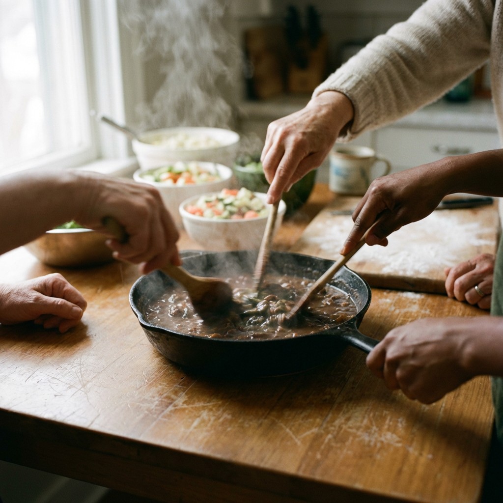 Free Cooking Together Authentically Image - Cooking, Kitchen, Hands ...