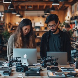 Free Tech Workshop Collaboration Image - Technology, Engineering ...