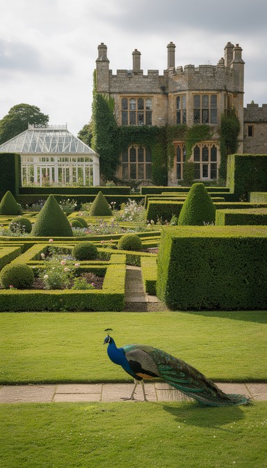 Free Quaint English Manor Image - Manor, Aerial, Gardens | Download at ...