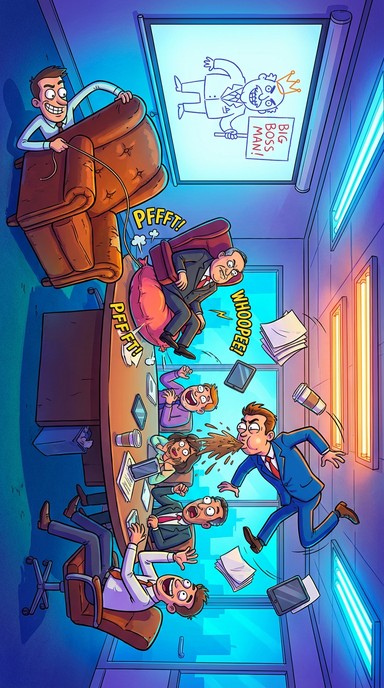 Free Office Prank Chaos Image - Prank, Boardroom, Office | Download at ...