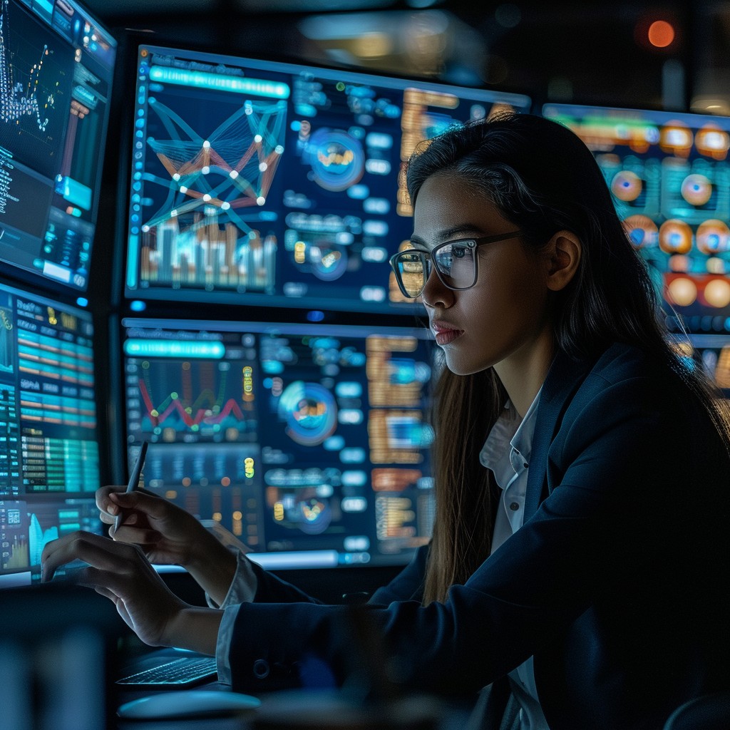 Free Focused Data Analysis Image - Data, Analytics, Professional ...
