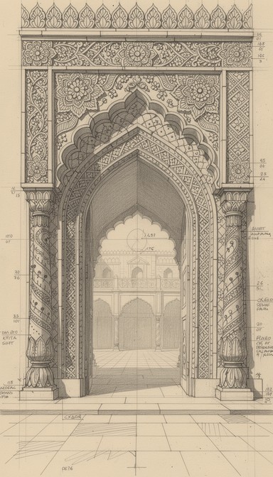 Free Ornate Palace Gateway Image - Architecture, Gateway, Palace ...