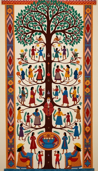 Community Tapestries Free Community Folk Tapestry Image - Folk, Tapestry, Traditional ...