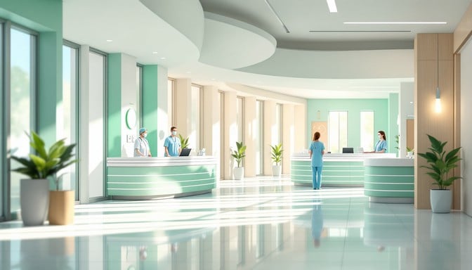 Free Modern Hospital Welcome Image - Healthcare, Modern, Minimal ...