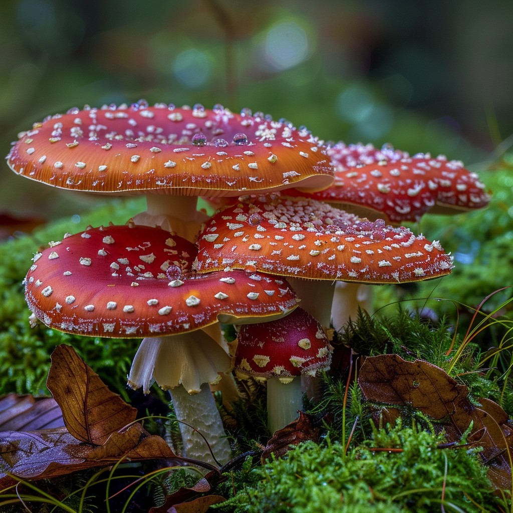 Free Enchanted Forest Fungi Image - Mushrooms, Toadstools, Red ...
