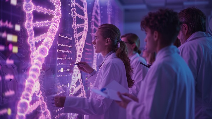 Genetics Lock Screen Free Genetic Research Team Image | Download at StockCake
