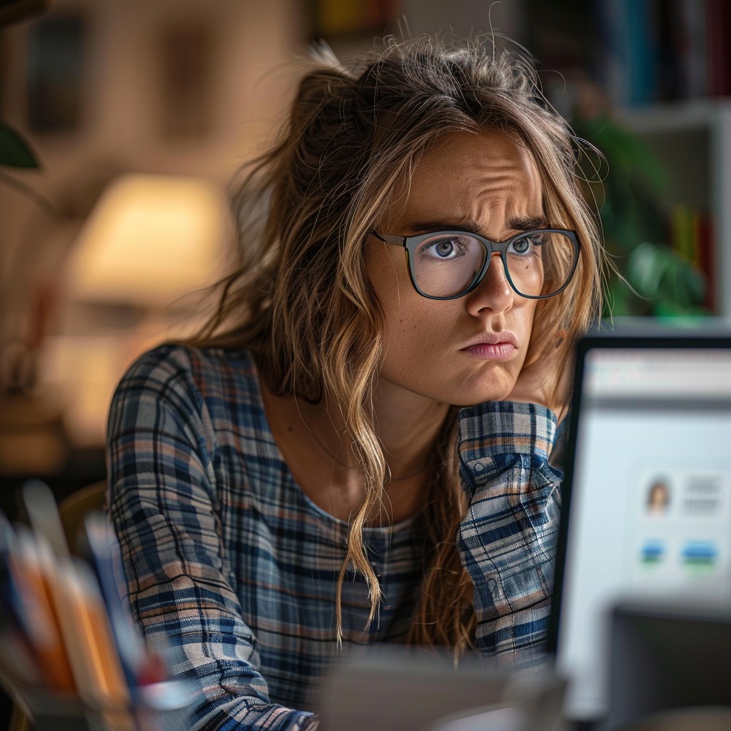 Free Focused Work Study Image - Woman, Computer, Focused | Download at ...