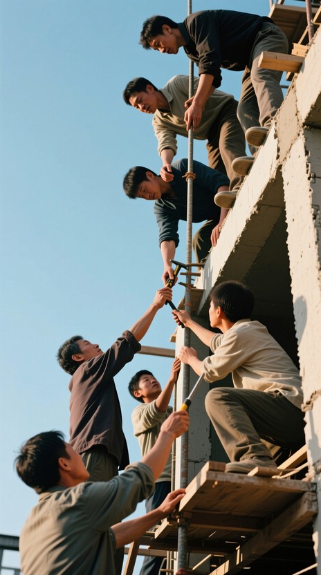 Free Building Together Upward Image - Teamwork, Collaboration, Building ...