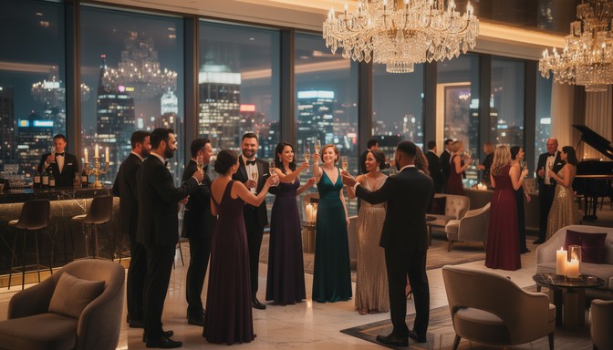 Free Luxury Penthouse Celebration Image - Penthouse, Party, Celebration ...