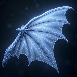 Free Luminescent Dragon Wing Image - Dragon, Wing, Blue | Download at ...