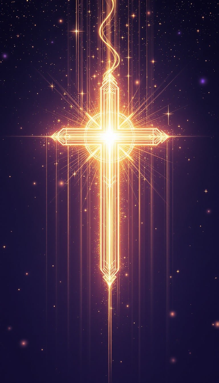 Free Sacred Golden Cross Image - Cross, Divine, Golden | Download