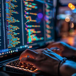 Free Coding Workstation Glow Image - Coding, Programmer, Keyboard ...