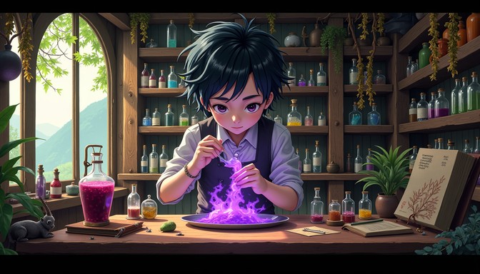 Free Magical Potion Brewing Image - Alchemy, Potion, Magic | Download ...