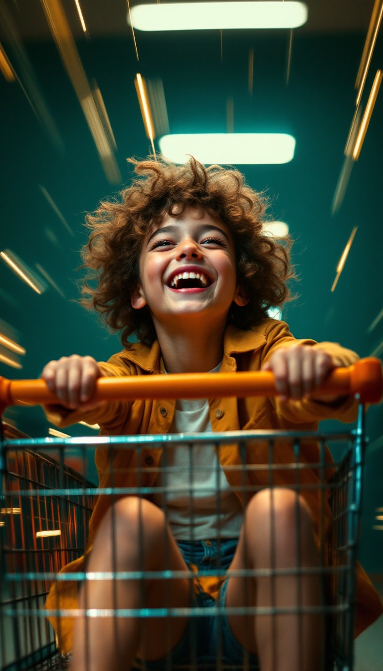 Free Cart Ride Joy Image - Child, Joy, Laughter | Download at StockCake