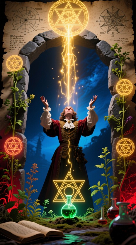 Free Alchemist's Golden Transformation Image - Alchemy, Transformation ...