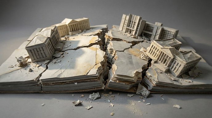 Free Fractured Paper Architecture Image - Paper, Sculpture ...
