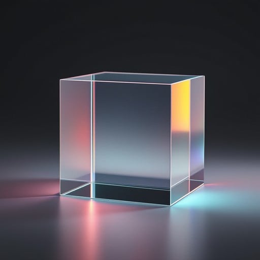 Free Prismatic Glass Cube Image - Glass, Cube, Prism | Download at ...