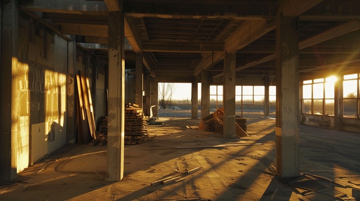 Fragmented Sunlight Free Sunlit Abandoned Building Image - Sunlight, Abandoned, Building ...