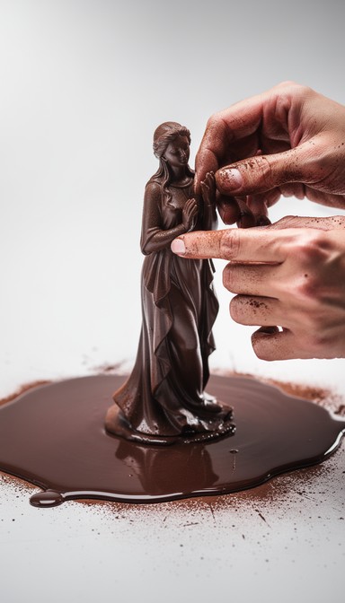 Free Chocolate Artisan Craftsmanship Image - Chocolate, Sculpture ...
