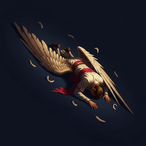 Fallen Wing Vector Free Fallen Angel Descent Image - Angel, Fallen, Wings | Download at ...