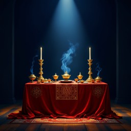 Free Sacred Altar Illuminated Image - Altar, Sacred, Ceremonial ...