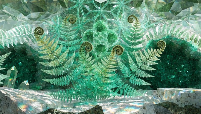 Fern Magic Free Crystalline Fern Magic Image - Crystal, Fern, Emerald | Download ...