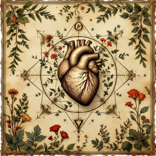 Download Sacred Heart Garden Image - Heart, Botanical, Medieval | StockCake