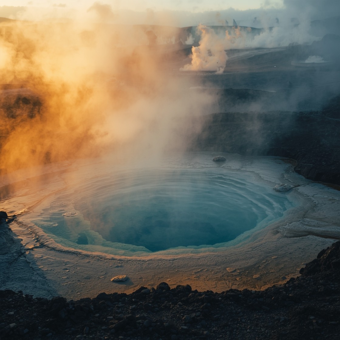 Free Ethereal Geothermal Wonder Image - Hotspring, Geothermal, Steam ...