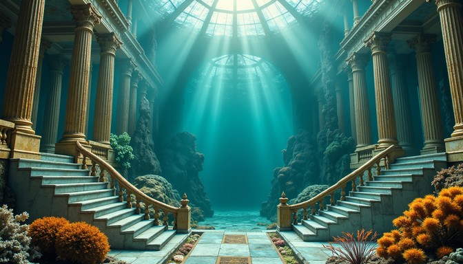 Free Submerged Baroque Palace Image - Underwater, Palace, Baroque ...