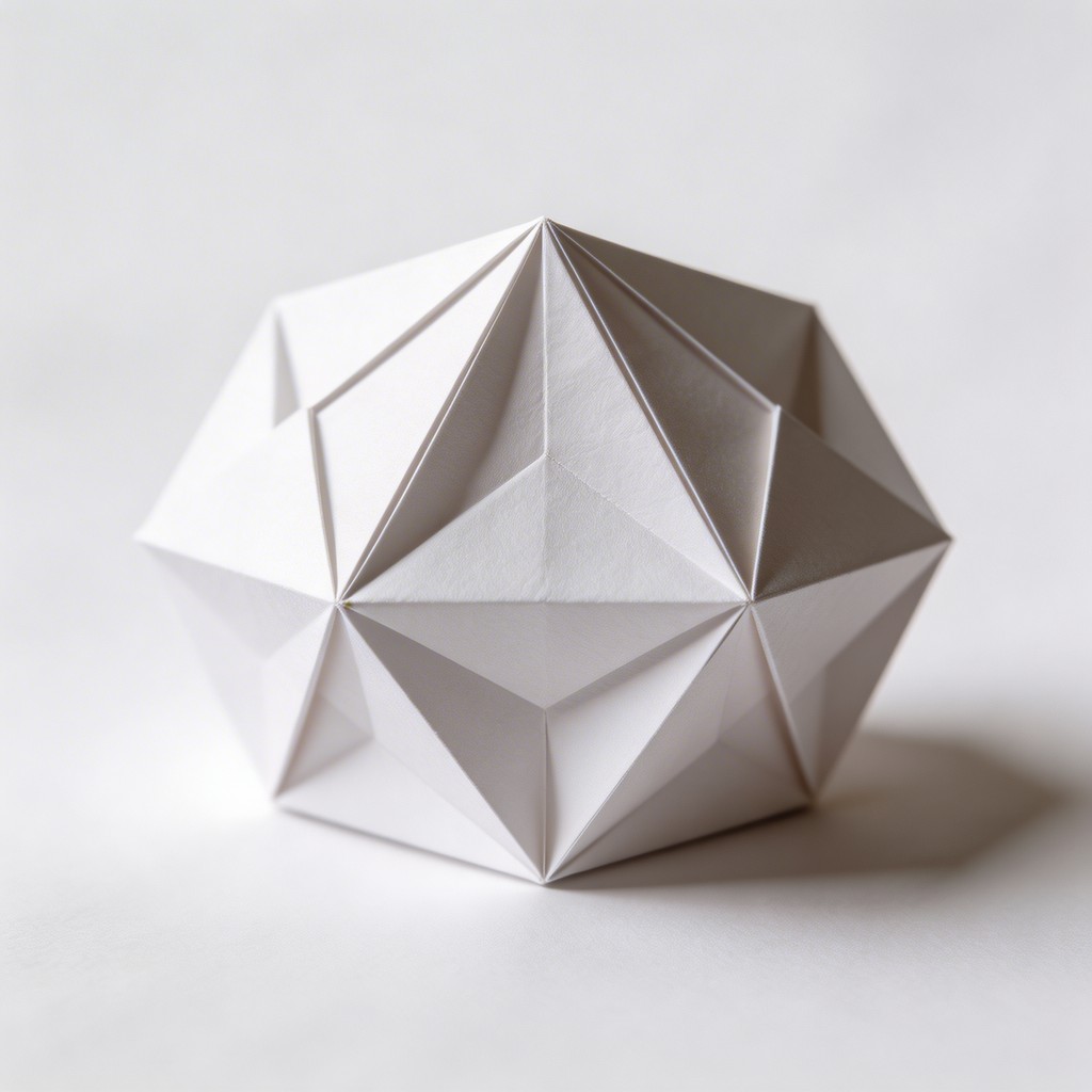 Free White Paper Geometry Image - Origami, Geometric, Paper | Download ...