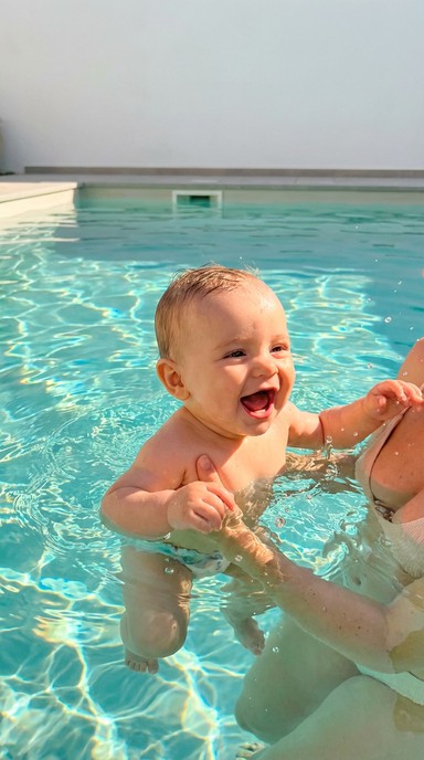 Free Baby Pool Joy Image - Baby, Infant, Toddler | Download at StockCake