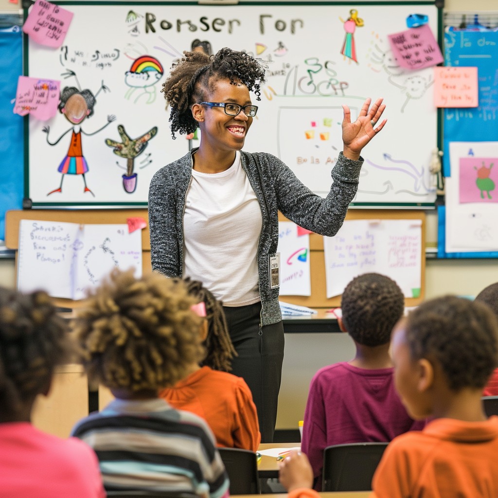 Free Engaging Classroom Interaction Image - Teacher, Students ...