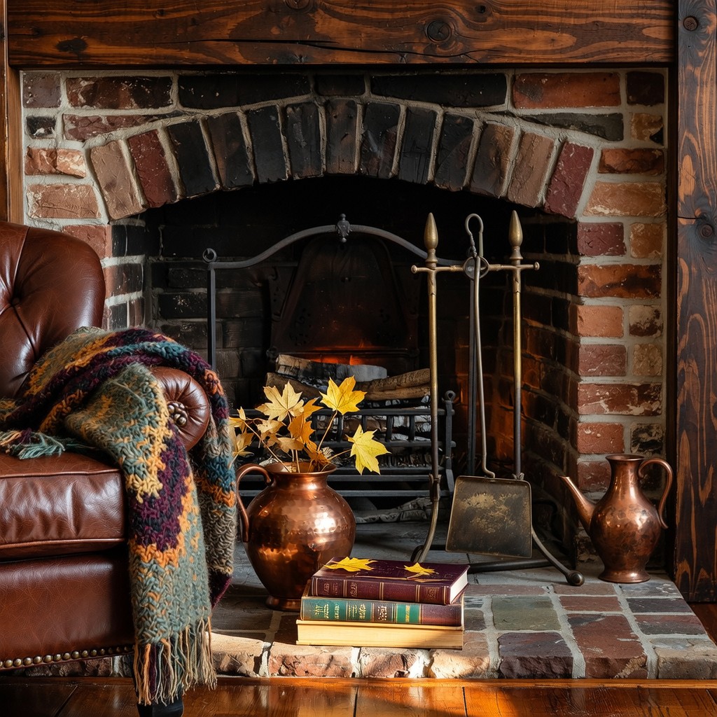 Free Cozy Autumn Fireside Photo - Fireplace, Autumn, Fall | Download at ...