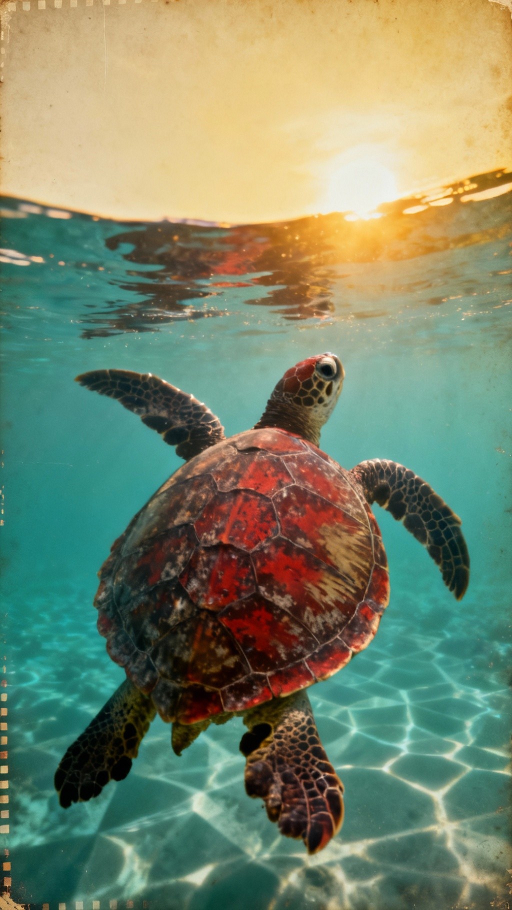 Free Ancient Turtle Rising Image - Turtle, Underwater, Vintage ...
