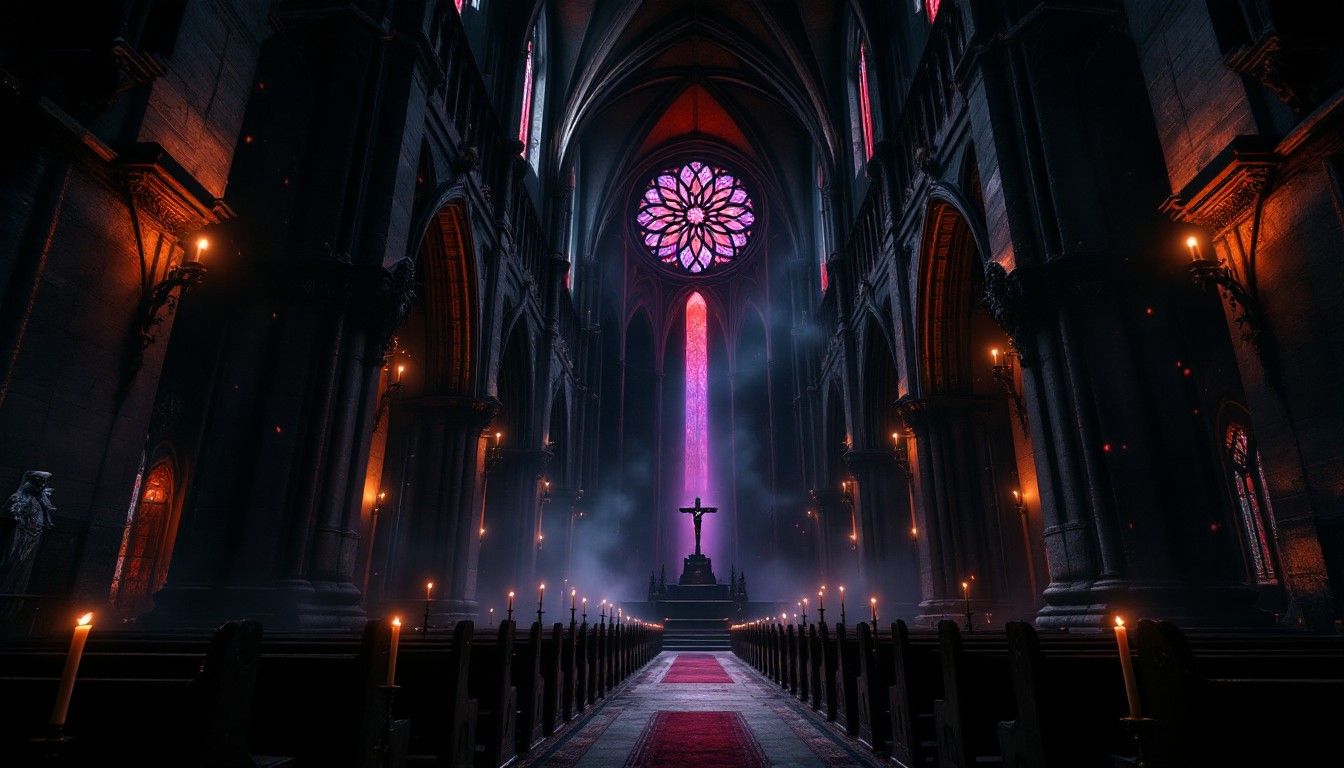 Free Gothic Cathedral Darkness Image - Gothic, Cathedral, Church ...