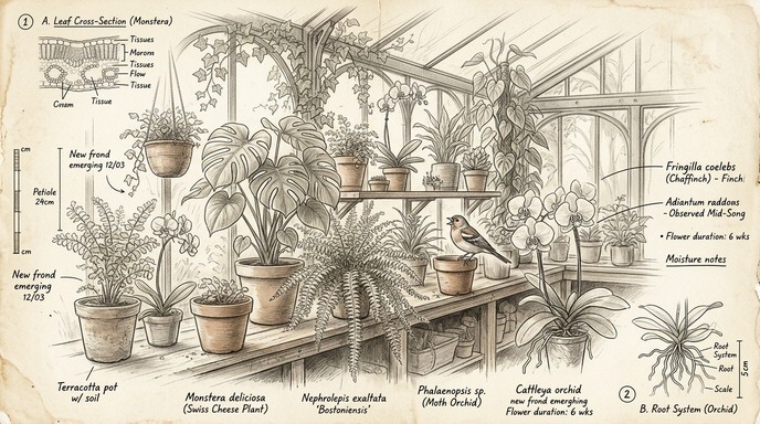 Free Botanical Study Illustration Image - Botanical, Sketch ...