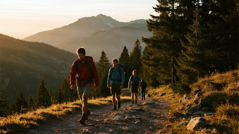 Free Mountain Trail Adventure Image - Mountains, Trail, Hiking ...
