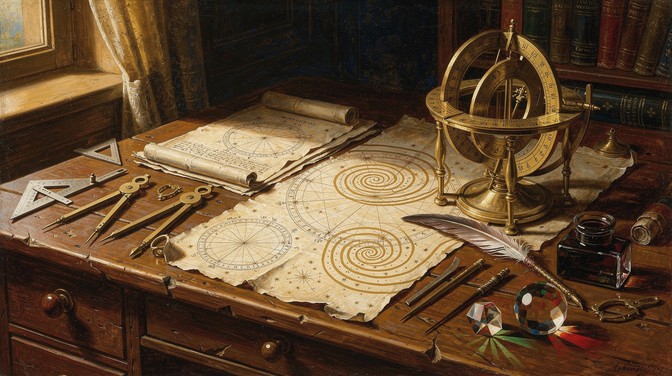Scientists Workspace Renaissance Free Renaissance Scholar's Workspace Image - Renaissance, Scholar, Desk ...