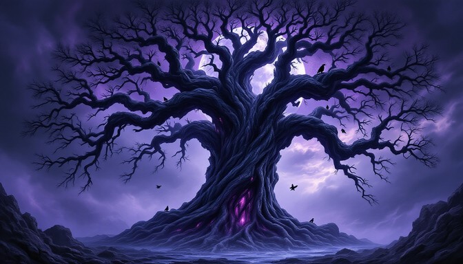 Free Mystical Gothic Tree Image - Gothic, Fantasy, Mysterious ...