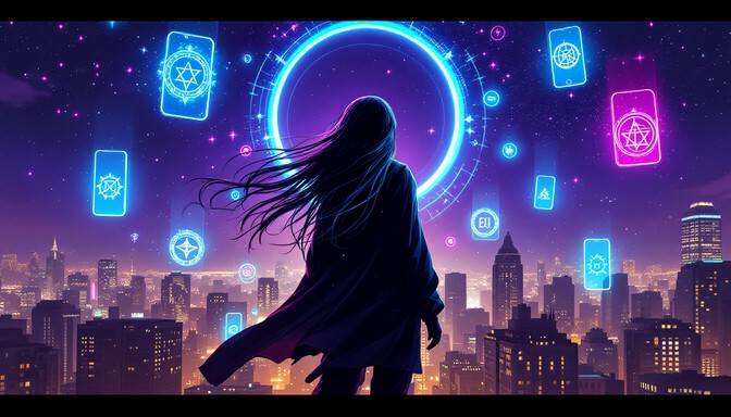 Free Neon Witch Magic Image - Cyberpunk, Witch, Neon | Download at ...